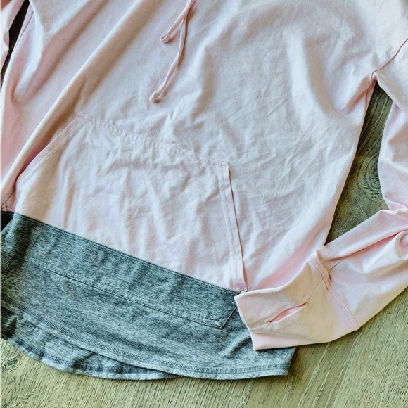 Tek Gear Light Pink & Gray Hoodie Medium - Picture 6 of 9